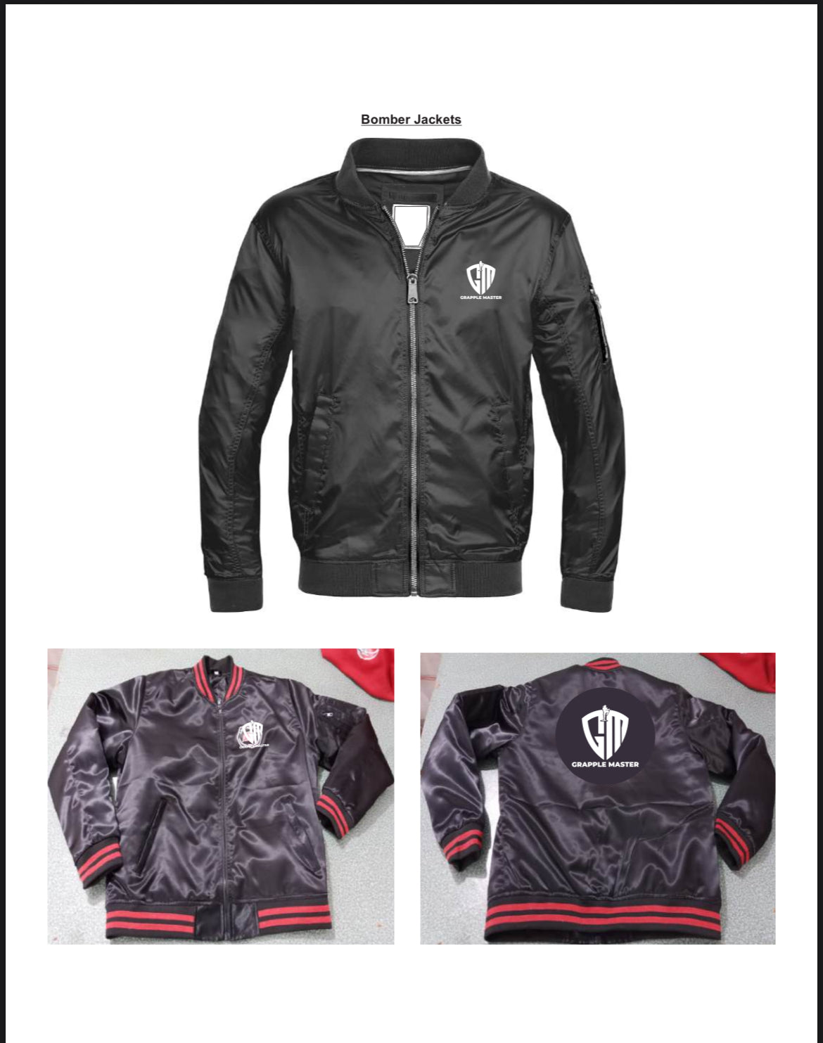 Silky Satin Bomber Style Jacket