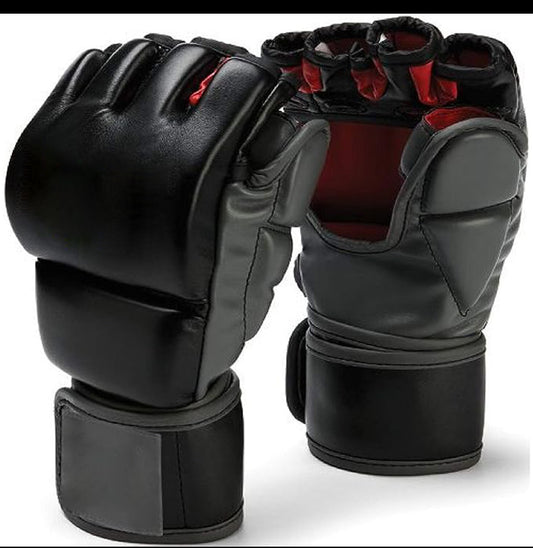 MMA Gloves-6oz (Black)