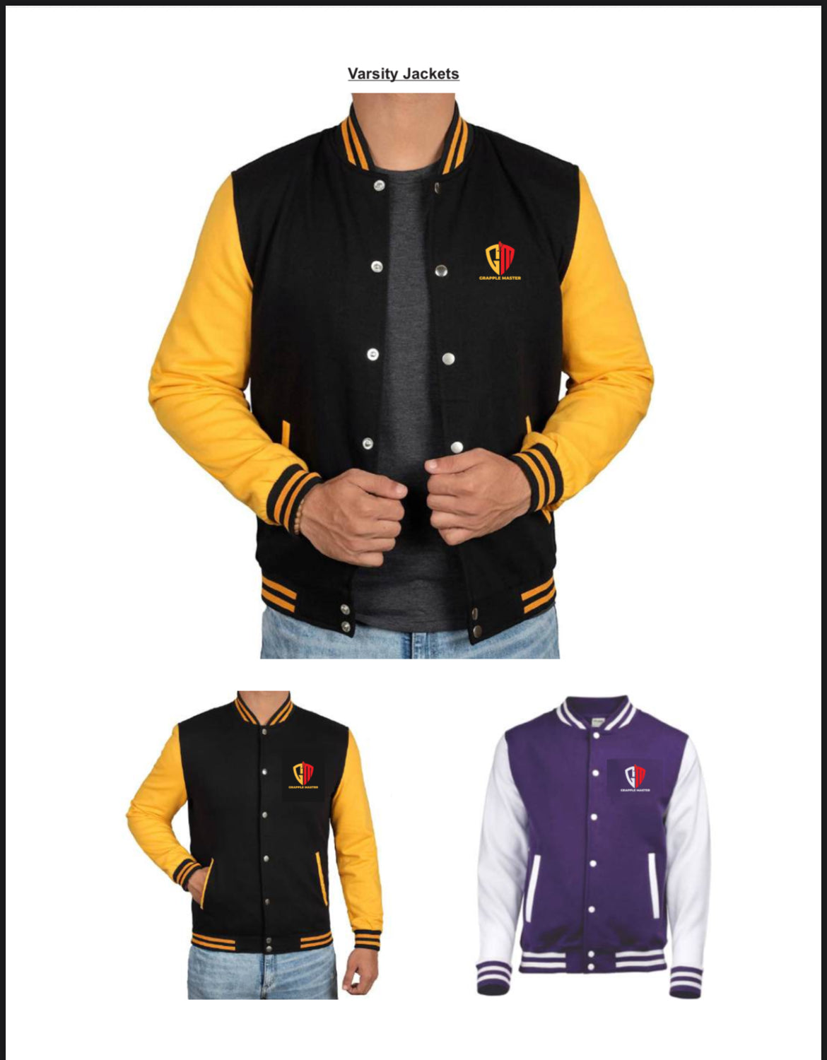 Letterman Style Jackets