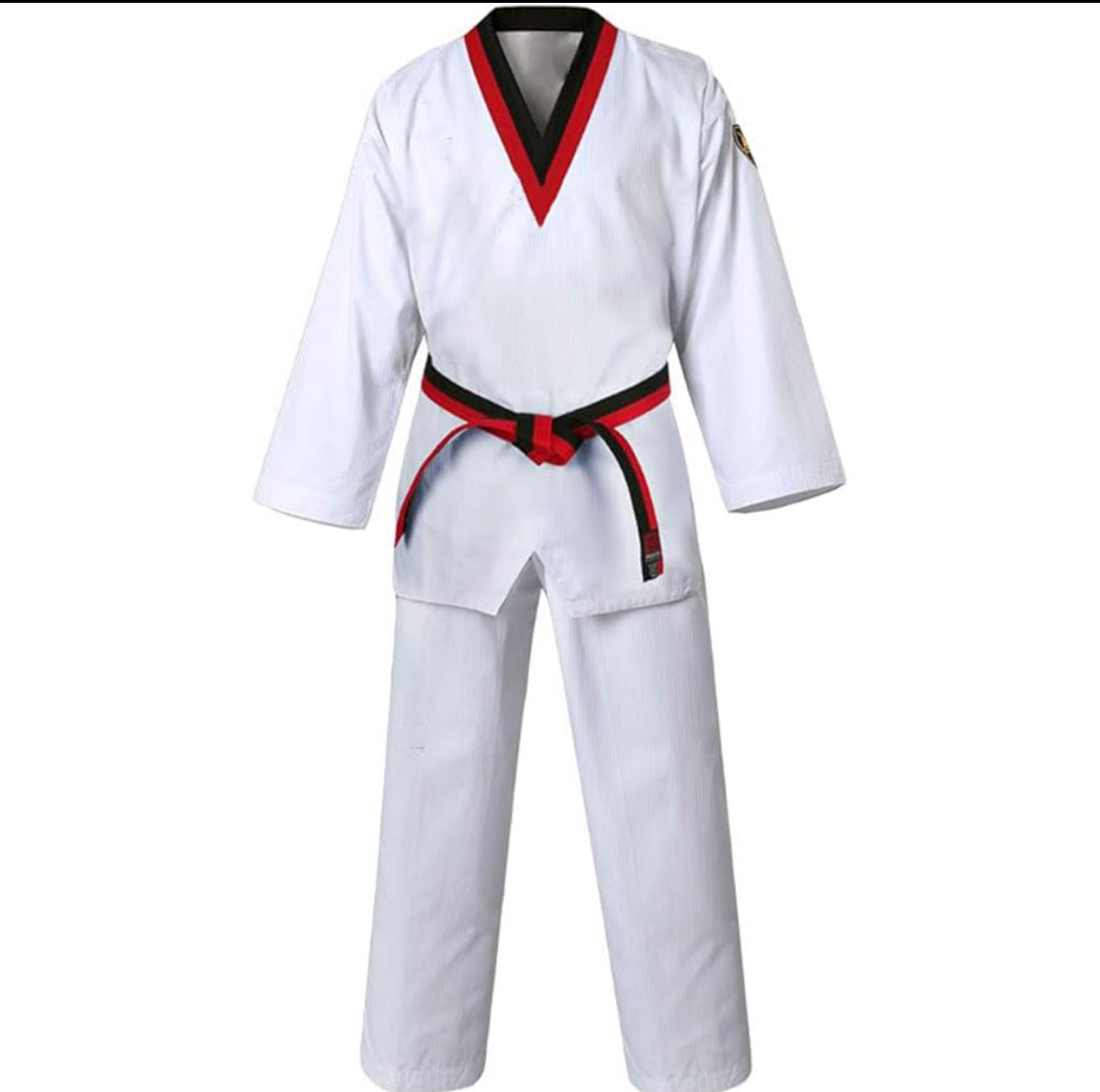 Tae Kwon Do Gi-Red/Black Lapels